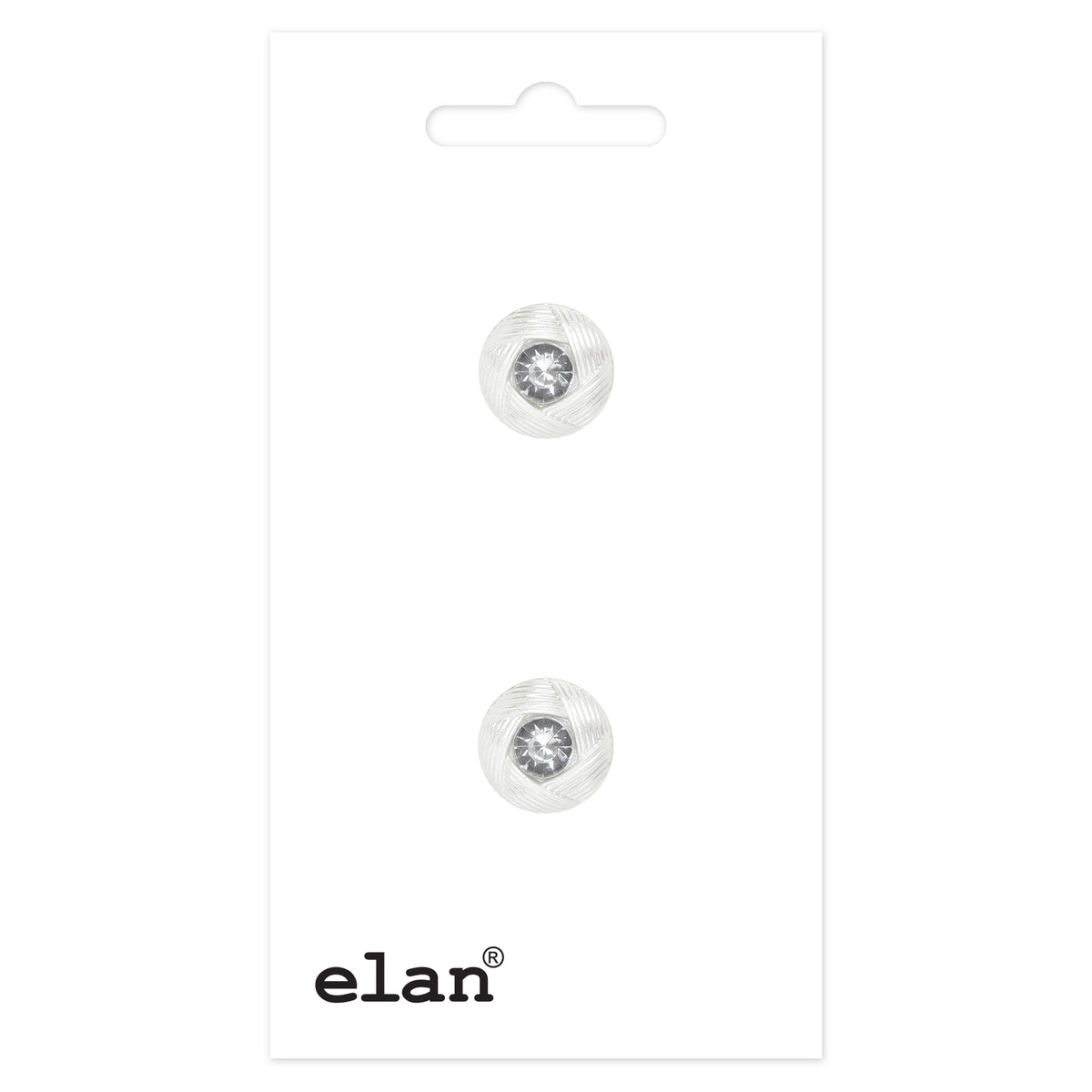 ELAN Shank Button 11 mm (3/8 in), 3 Count