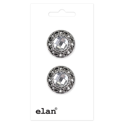 ELAN Shank Button 11 mm (3/8 in) 2 Count