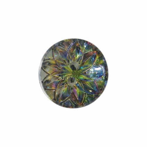 ELAN Shank Button, 15 mm (5/8 in) — Silver