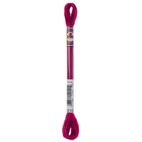 DMC Colour Variations 6-Strand Cotton Floss 4210 Radiant Ruby, 8 m