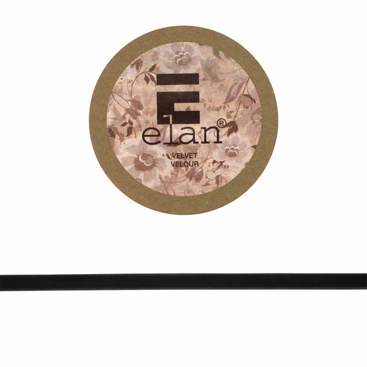 ELAN Velvet Ribbon 9mm x 2m - Black