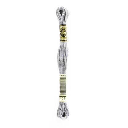 DMC Six-Strand Cotton Embroidery Floss 8 m, Medium Tin 03