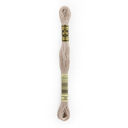 DMC Six-Strand Cotton Embroidery Floss 8 m, Medium Light Driftwood 06