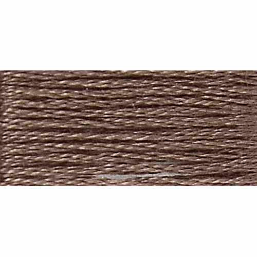 DMC 6-Strand Cotton Embroidery Floss 8m (8.7 yd) 08 Dark Driftwood