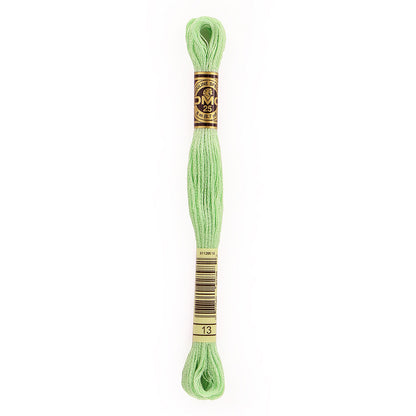 DMC 6-Strand Cotton Embroidery Floss 8m (8.7 yd) 13 Medium Light Nile Green