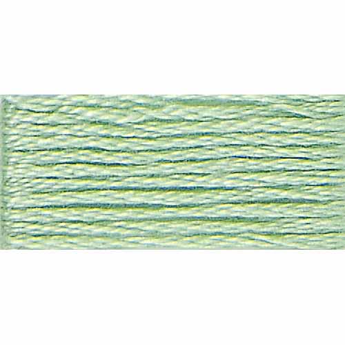 DMC 6-Strand Cotton Embroidery Floss 8m (8.7 yd) 13 Medium Light Nile Green