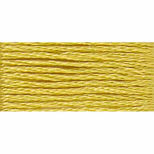 DMC 6-Strand Cotton Embroidery Floss 8m (8.7 yd) 18 Yellow Plum