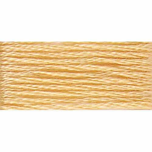 DMC 6-Strand Cotton Embroidery Floss 8m (8.7 yd) 19 Medium Light Autumn Gold