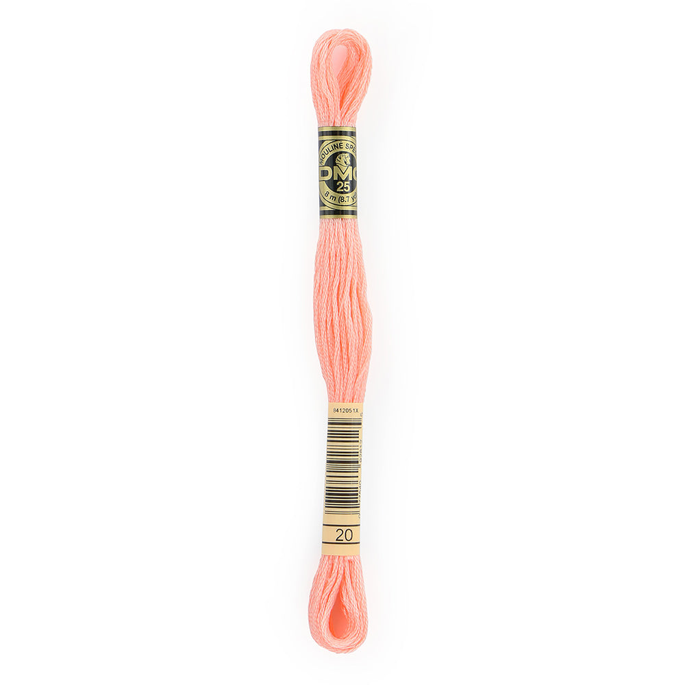 DMC 6-Strand Cotton Embroidery Floss 8m (8.7 yd) 20 Shrimp