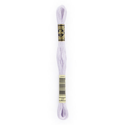 DMC 6-Strand Cotton Embroidery Floss 8m (8.7 yd) 27 White Violet