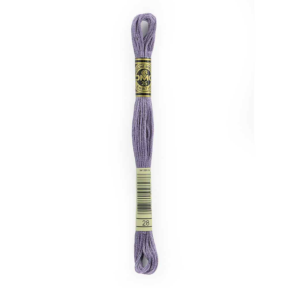 DMC 117 6-Strand Cotton Embroidery Floss 8 m - 28 Medium Light Eggplant