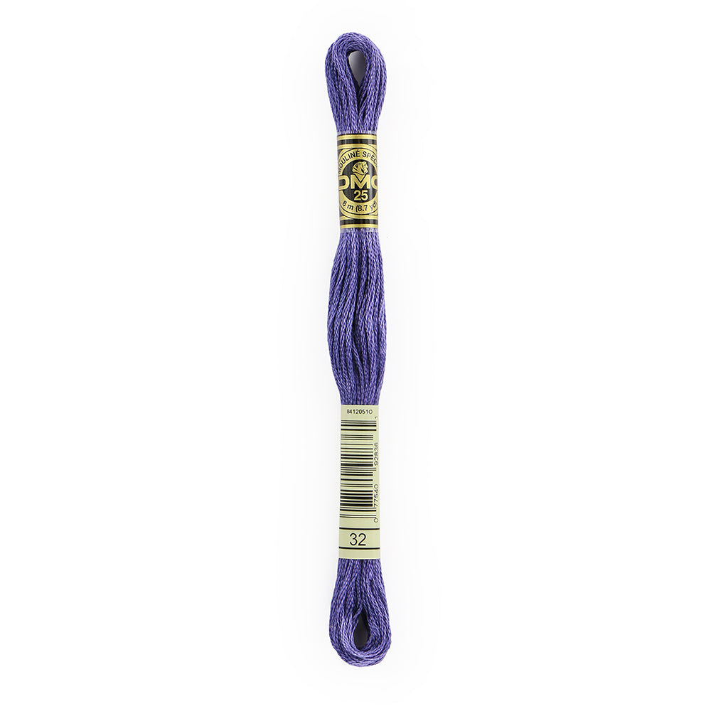 DMC 117 6-Strand Cotton Embroidery Floss 8 m - 32 Dark Blueberry