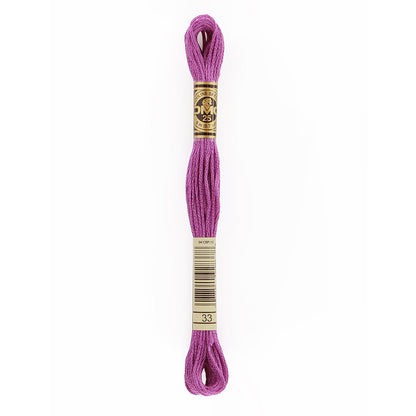 DMC 117 6-Strand Cotton Embroidery Floss 8 m - 33 Fuchsia