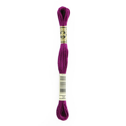DMC 117 6-Strand Cotton Embroidery Floss 8 m - 35 Very Dark Fuchsia