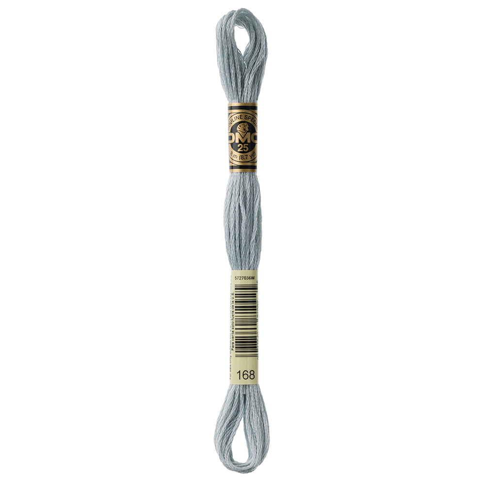 DMC 117 Cotton 6-Strand Embroidery Floss 8 m - 168 V Lt Pewter