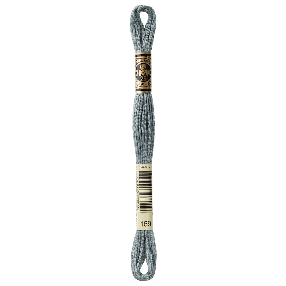 DMC 117 Cotton 6-Strand Embroidery Floss 8 m - 169 Lt Pewter