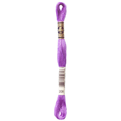DMC 117 Cotton 6-Strand Embroidery Floss 8 m - 208 V Dk Lavender