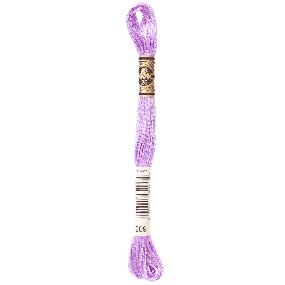 DMC 117 Cotton 6-Strand Embroidery Floss 8 m - 209 Dk Lavender