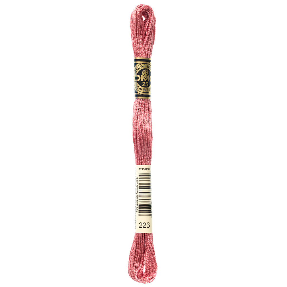 DMC 117 Cotton 6-Strand Embroidery Floss 8 m - 223 Lt Shell Pink