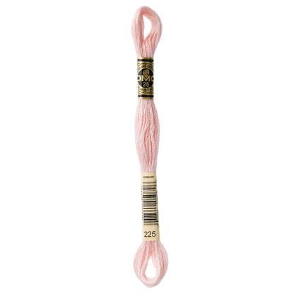 DMC 117 Cotton 6-Strand Embroidery Floss 8 m - 225 Ultra V Lt Shell Pink