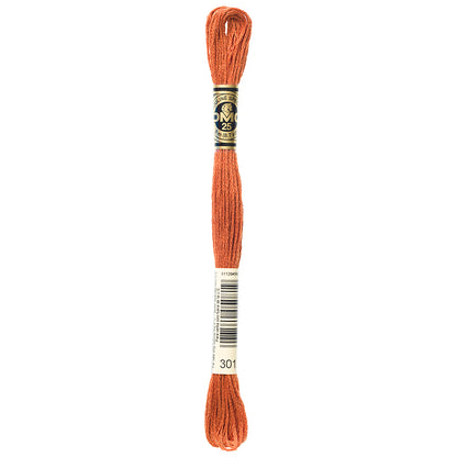 DMC 117 Cotton 6-Strand Embroidery Floss 8 m - 301 Md Mahogany