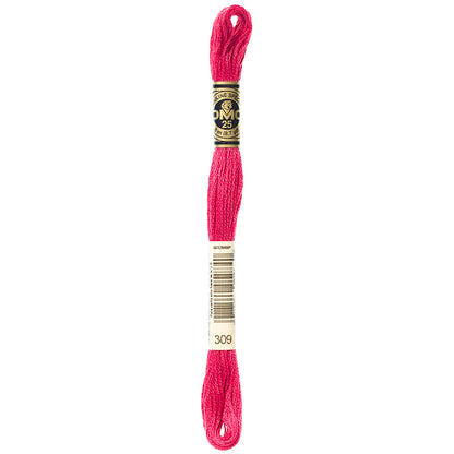 DMC 117 Cotton 6-Strand Embroidery Floss 8 m - 309 Dk Rose