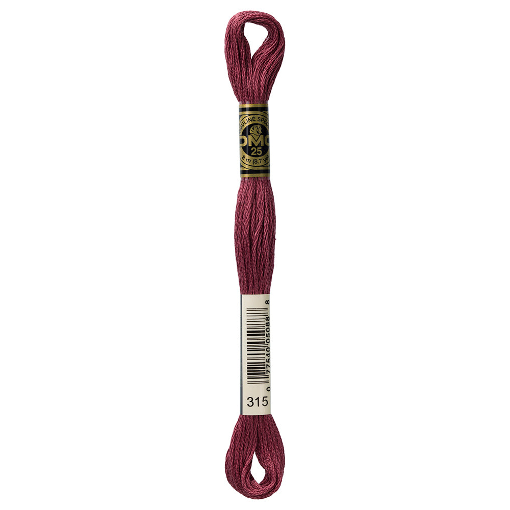 DMC Mouliné Spécial 6-Strand Cotton Embroidery Floss 8 m (8.7 yd) Colour 315