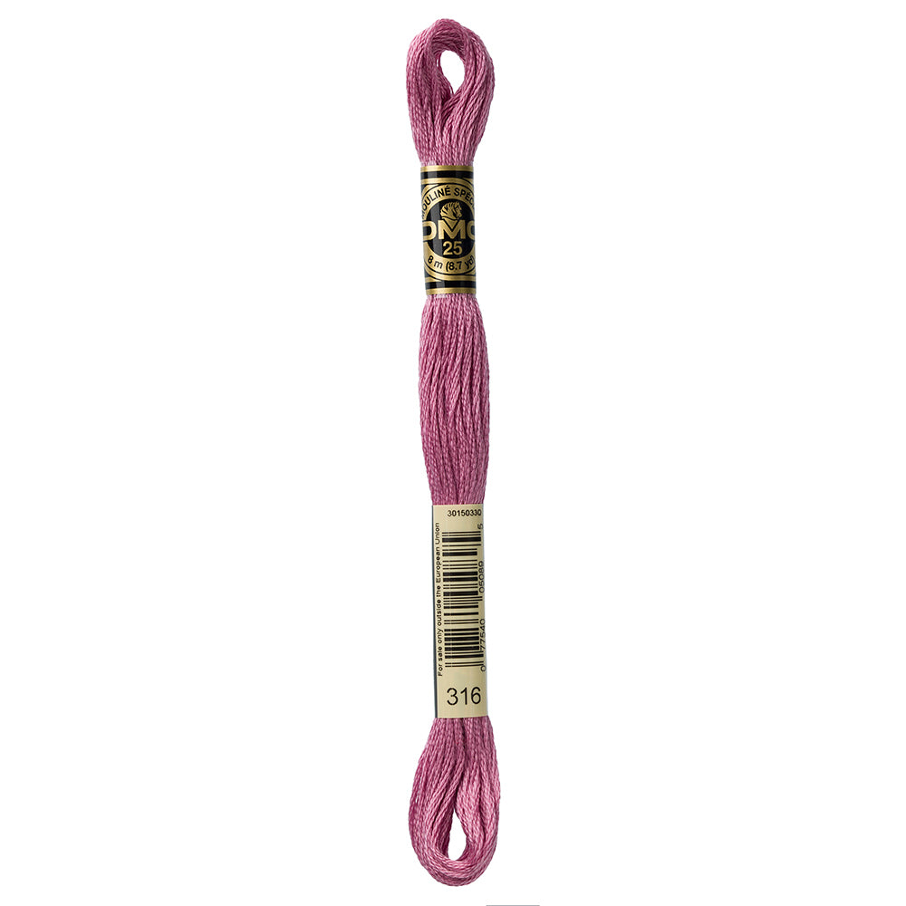 DMC Mouliné Spécial 6-Strand Cotton Embroidery Floss 8 m (8.7 yd) Colour 316