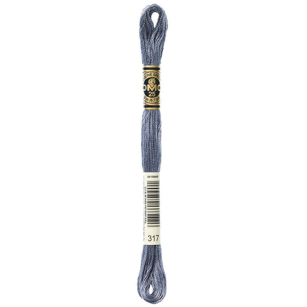 DMC Mouliné Spécial 6-Strand Cotton Embroidery Floss 8 m (8.7 yd) Colour 317