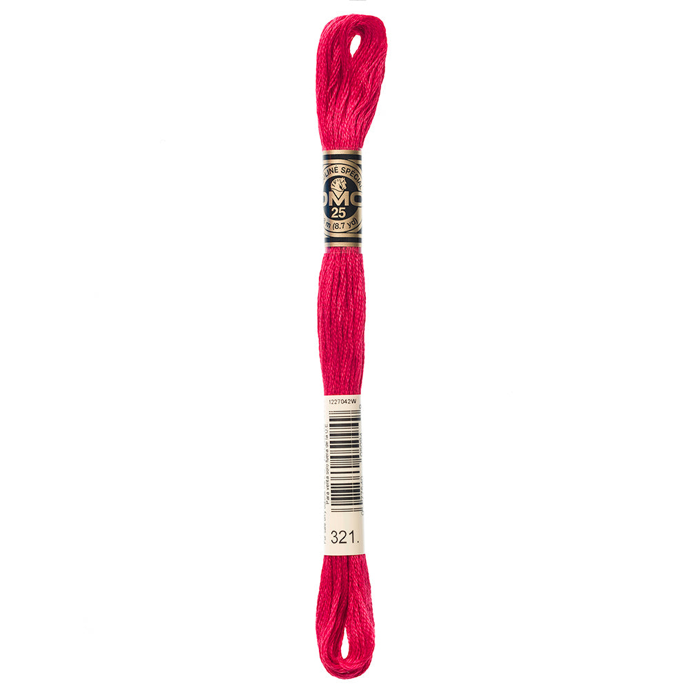 DMC Mouliné Spécial 6-Strand Cotton Embroidery Floss 8 m (8.7 yd) Colour 321