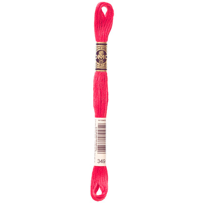 DMC Mouliné Spécial 6-Strand Cotton Embroidery Floss 8 m (8.7 yd) Colour 349