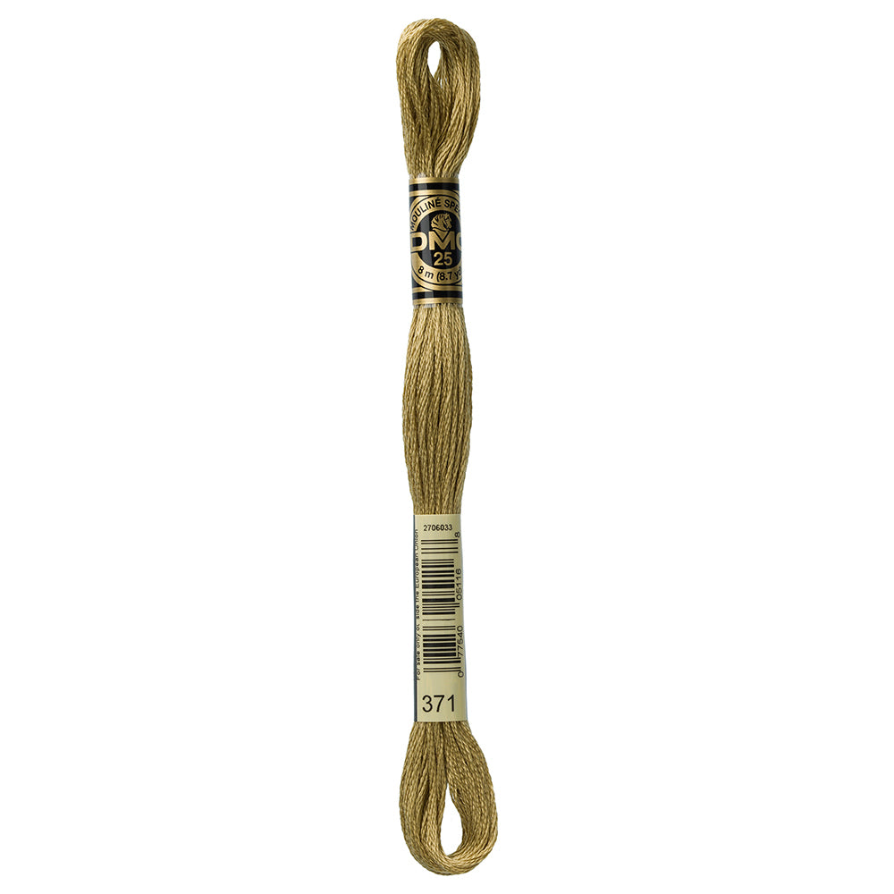 DMC 117 Six-Strand Cotton Floss, 8 m (8.7 yd), 371