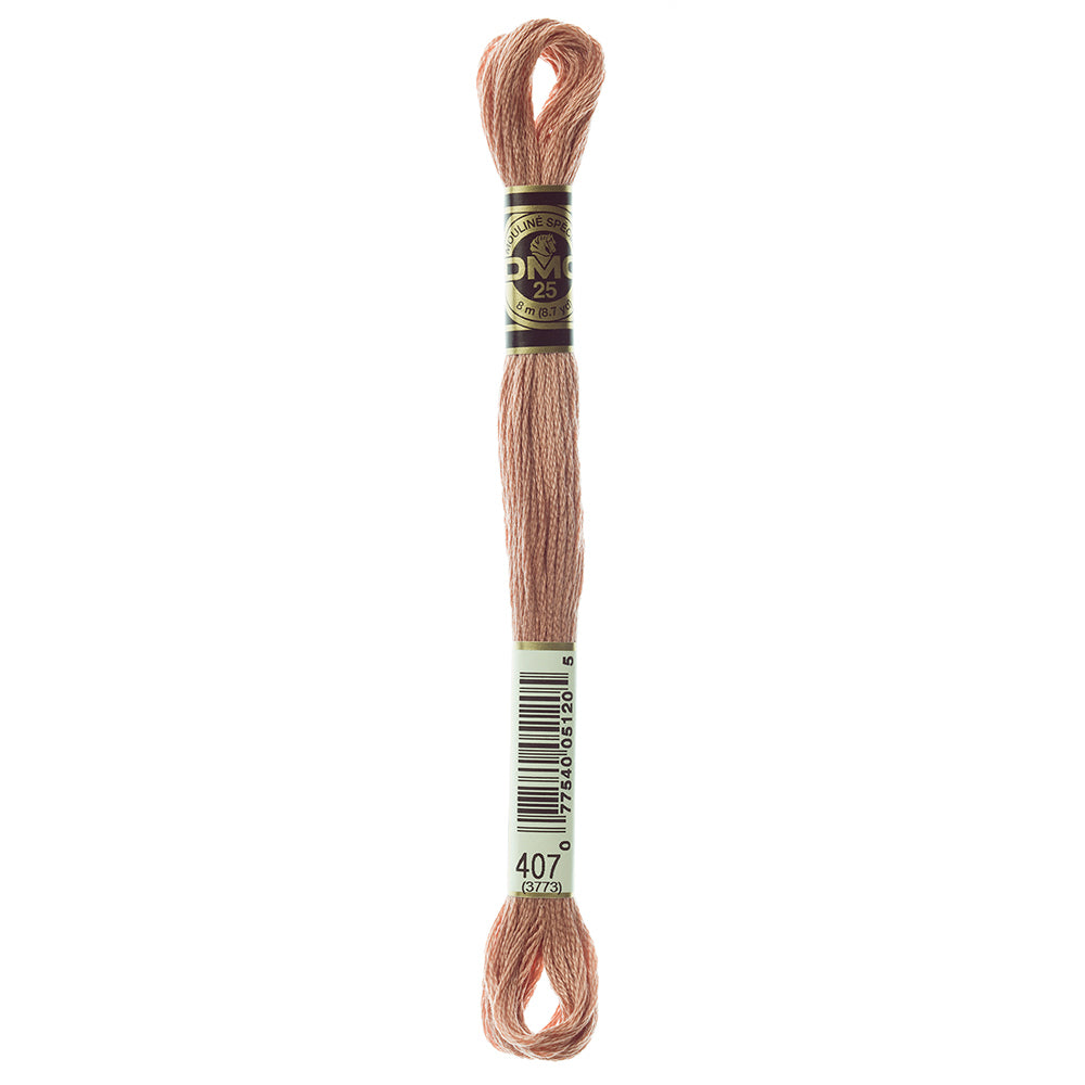 DMC 117 Six-Strand Cotton Floss, 8 m (8.7 yd), 407