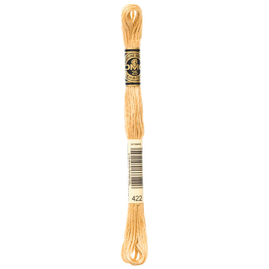 DMC 117 six-strand cotton floss, Colour 422, 8 m