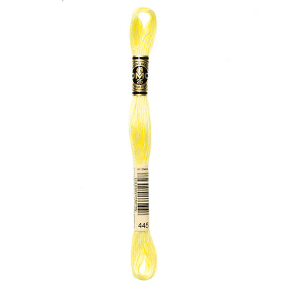 DMC 6-Strand Cotton Embroidery Floss 8 m Colour 445 Light Lemon Yellow