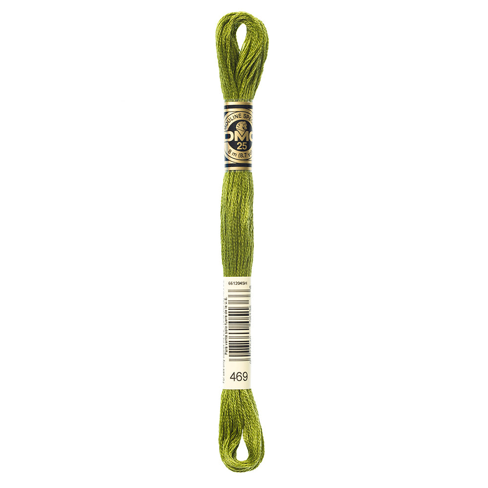 DMC 6-Strand Cotton Embroidery Floss 8 m Colour 469 Avocado Green