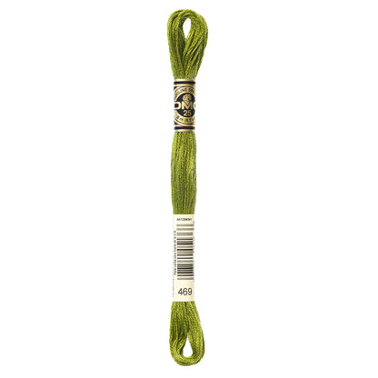 DMC 6-Strand Cotton Embroidery Floss 8 m Colour 469 Avocado Green