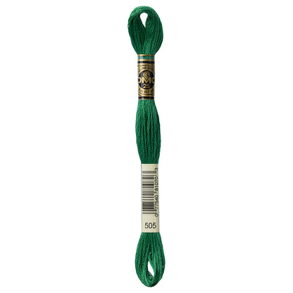 DMC 117 Cotton 6-Strand Embroidery Floss 8 m - 505 Jade Green