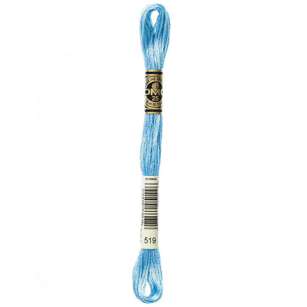 DMC 117 Cotton 6-Strand Embroidery Floss 8 m - 519 Sky Blue