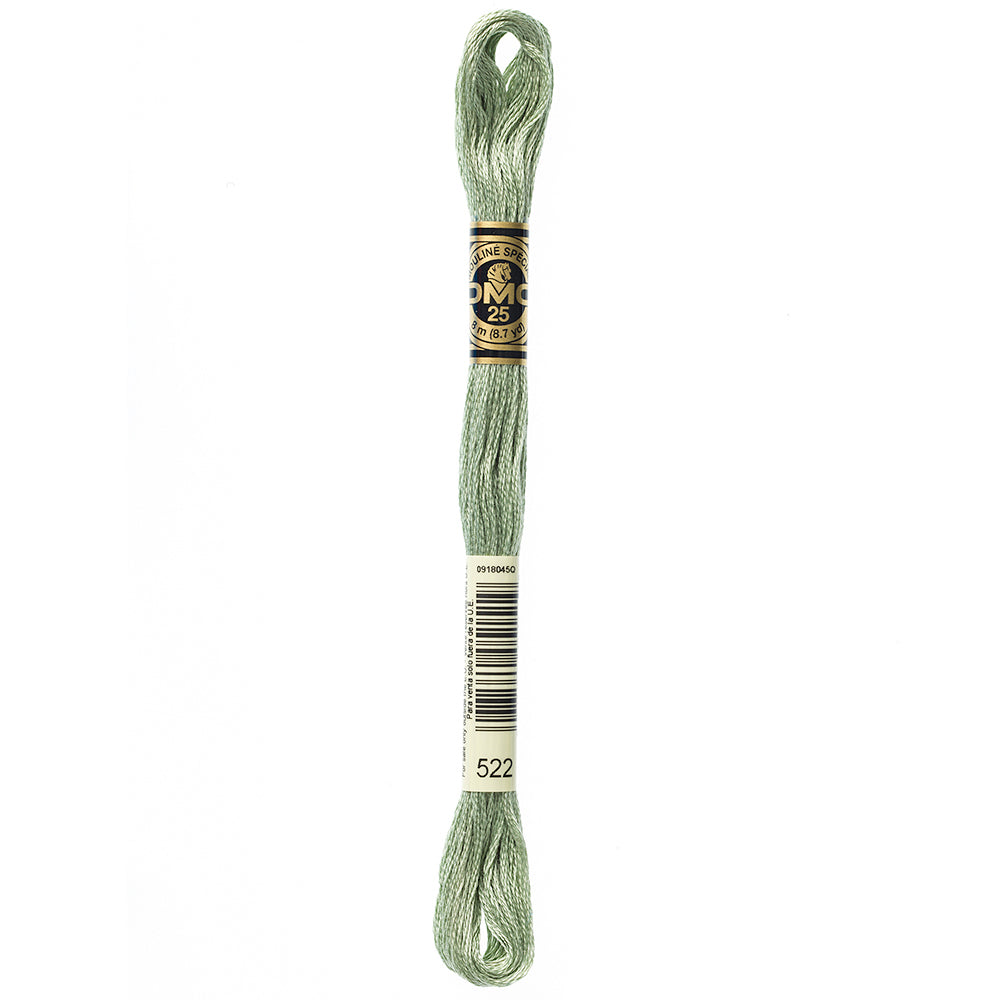 DMC 117 Cotton 6-Strand Embroidery Floss 8 m - 522 Fern Green