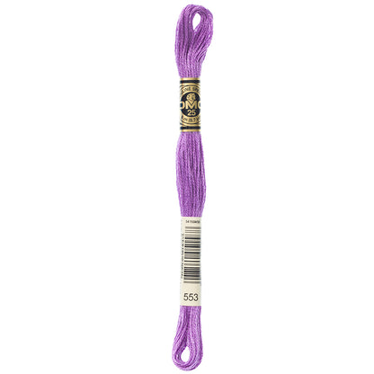 DMC 117 Cotton 6-Strand Embroidery Floss 8 m - 553 Violet