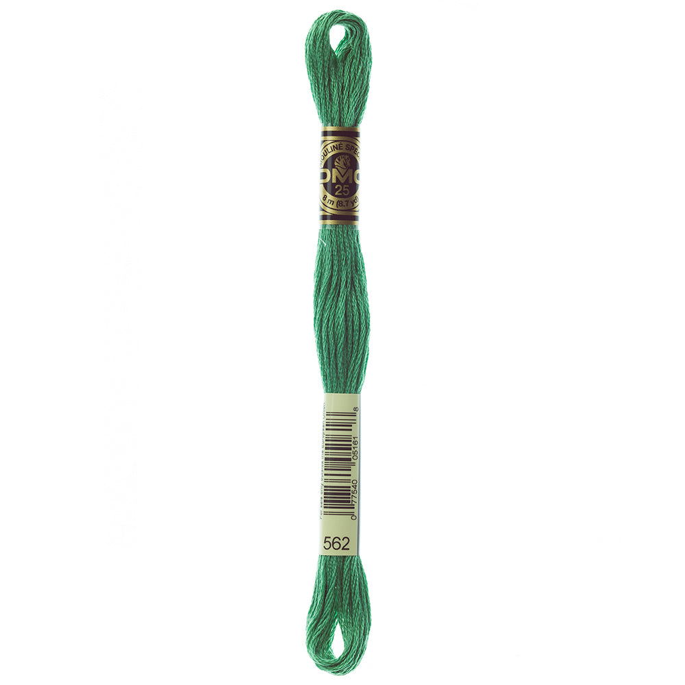 DMC 117 Cotton 6-Strand Embroidery Floss 8 m - 562 Medium Jade