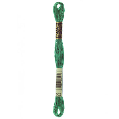 DMC 117 Cotton 6-Strand Embroidery Floss 8 m - 562 Medium Jade