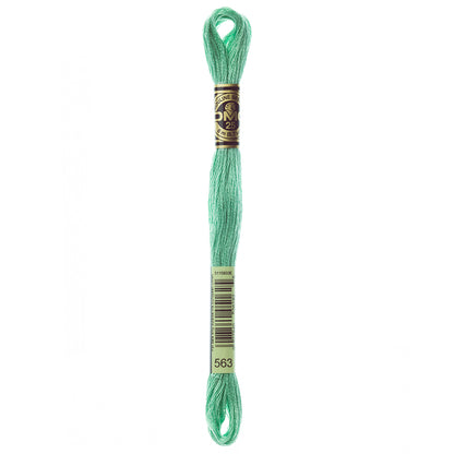 DMC 117 Cotton 6-Strand Embroidery Floss 8 m - 563 Light Jade