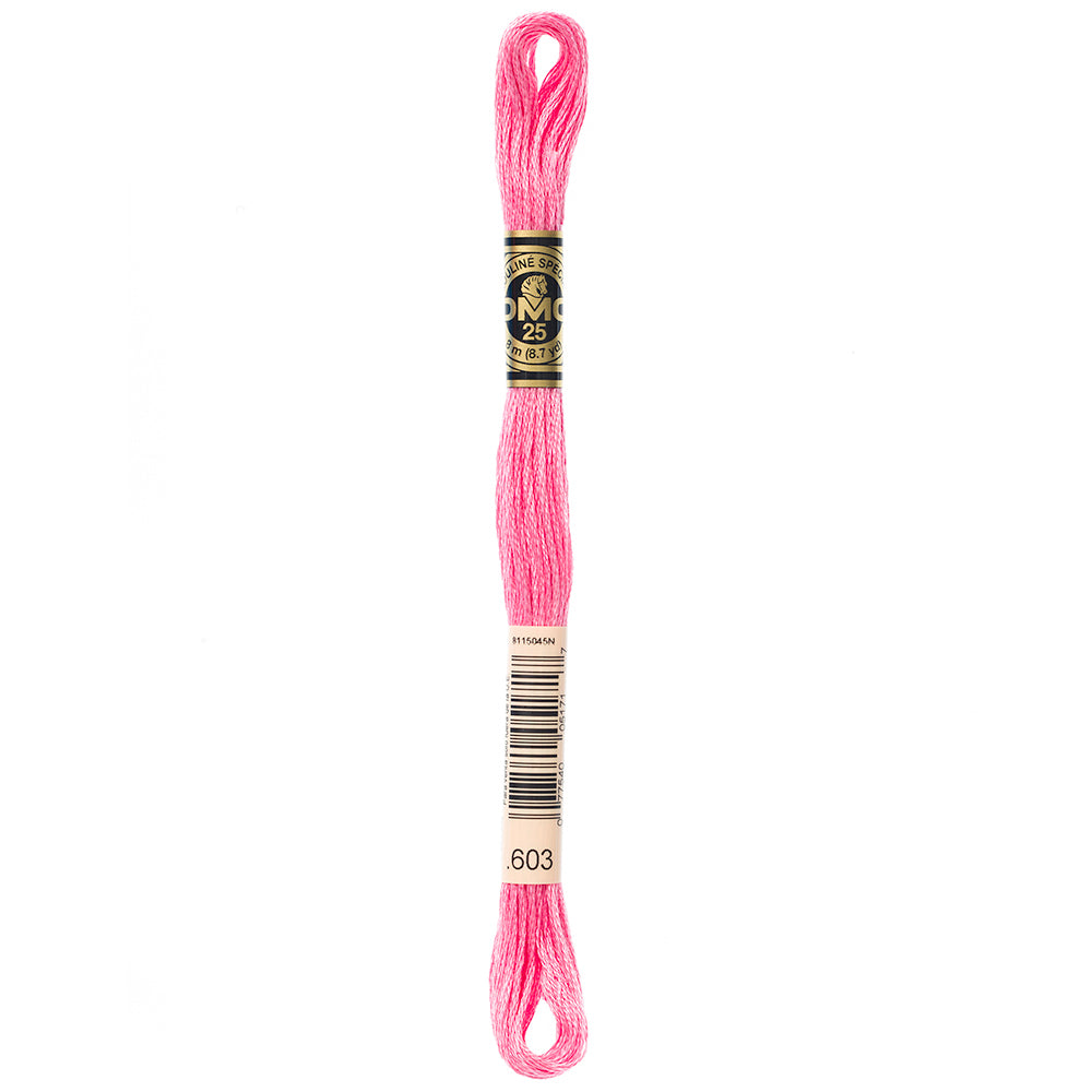 DMC Cotton 6-Strand Embroidery Floss, 8 m, Colour 603
