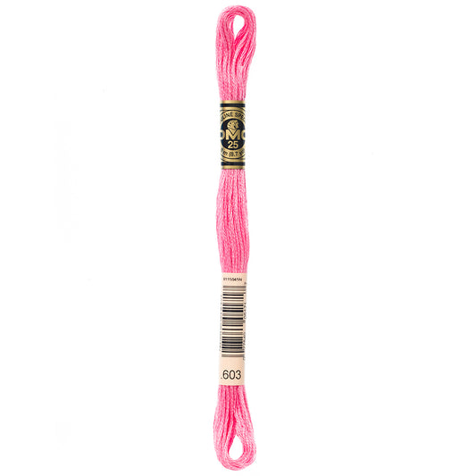 DMC Cotton 6-Strand Embroidery Floss, 8 m, Colour 603