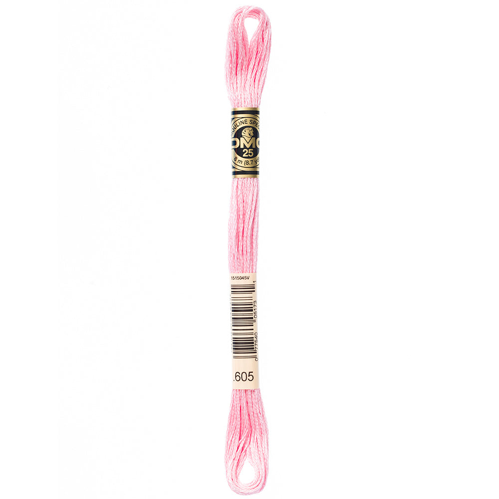 DMC Cotton 6-Strand Embroidery Floss, 8 m, Colour 605