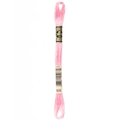 DMC Cotton 6-Strand Embroidery Floss, 8 m, Colour 605