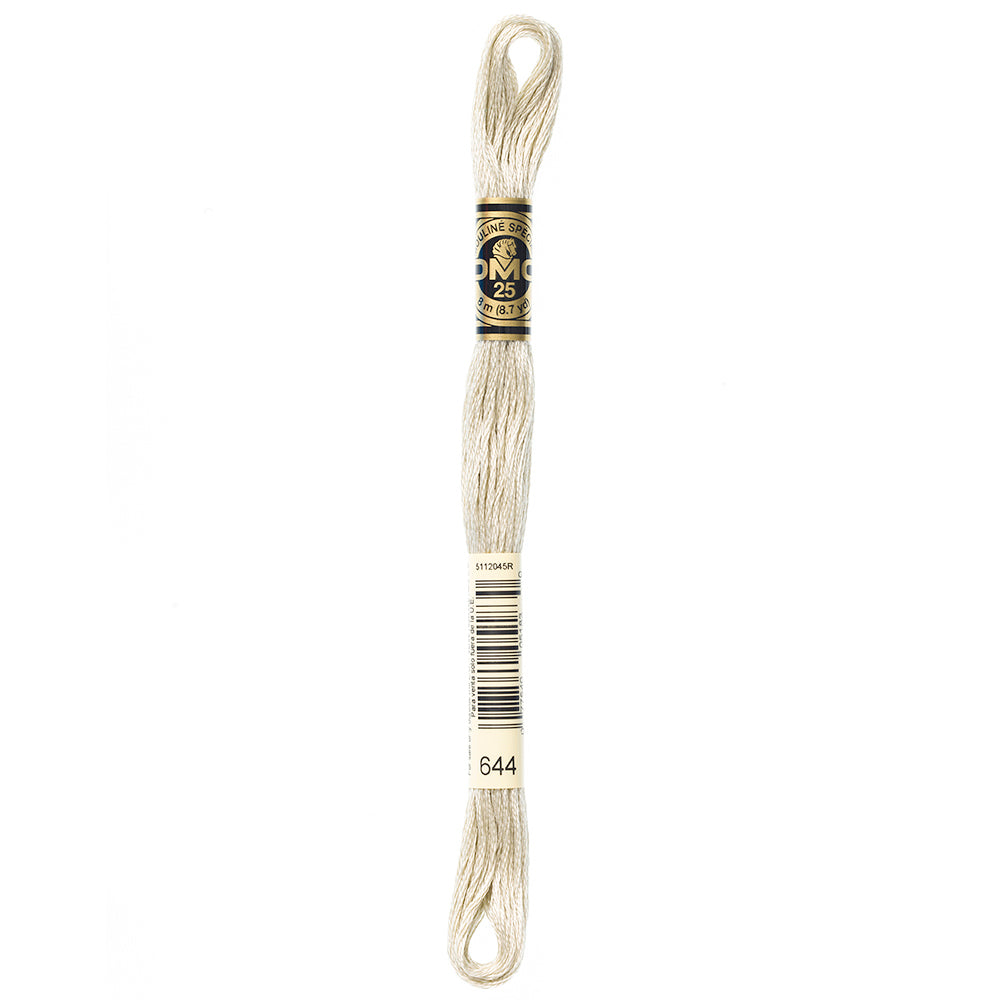 DMC Cotton 6-Strand Embroidery Floss, 8 m, Colour 644