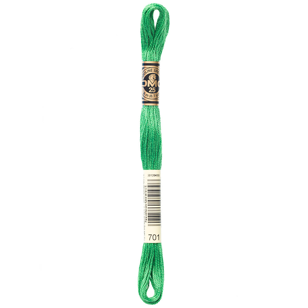DMC 117 Cotton 6-Strand Floss 8 m (8.7 yd), Shade 701